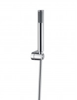 Kit grifería bañera y ducha cromo modelo Monza de Imex teleducha