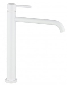 Grifería lavabo alto en blanco o negro - Sirio de GME 2