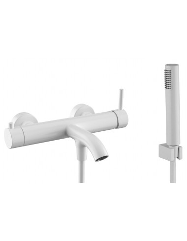 Grifo monomando para bañera blanco o negro - Sirio de GME