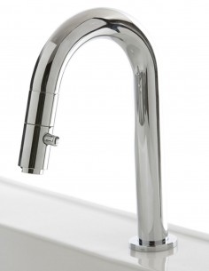 Grifería cromada para lavabo bajo modelo Io's de GME 2