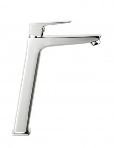 Grifo alto en latón cromado para lavabo modelo Marriot de GME