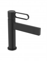 Grifo negro con aireador cascada para lavabo modelo Dior de GME