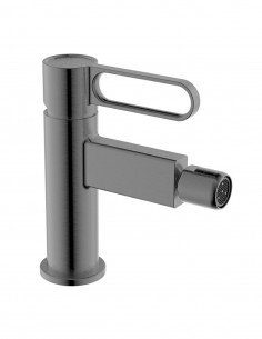 Grifo titanio con aireador cascada para bidé modelo Dior de GME