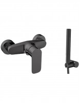 Grifo titanio clásico para ducha modelo Cassio de GME conjunto