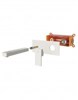 Grifo empotrado lavabo negro o blanco - Orion de GME