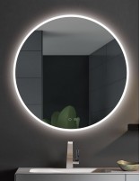 Espejo circular sin marco