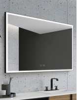 Espejo negro baño modelo Suiza