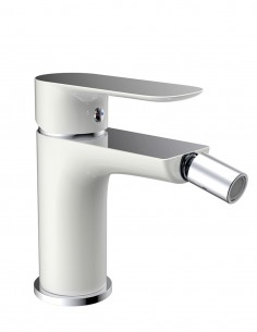 Grifo blanco/cromado clásico para bidé - Cassio de GME