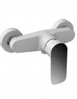 Grifo blanco/cromado clásico para ducha - Cassio de GME