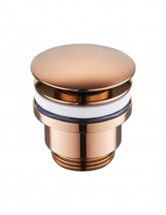 Válvula clic clac oro rosa brillo Aquassent