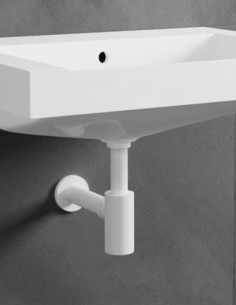 Sifón lavabo blanco - de GME