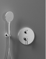 Ducha empotrada monomando cromo modelo Sirio de GME ambiente