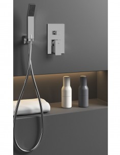 Kit ducha empotrada monomando cromo modelo Orion GME 2