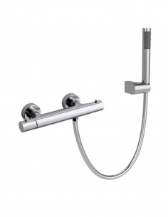 Grifo termostático para ducha cromo modelo Round de GME