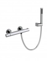 Grifo termostático para ducha cromo modelo Round de GME