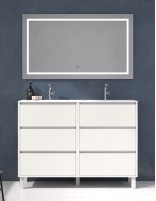 Mueble 6 cajones modelo lavabo doble seno incluido VERSO
