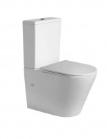 Inodoro tanque bajo blanco mate