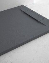 Plato de ducha tapa oculta antracita