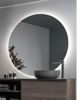 Espejo baño circular ambiente Lisboa