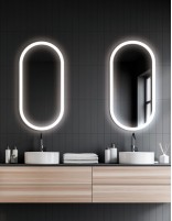 Espejo ovalado marco iluminado modelo CANADÁ