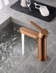 Imex ROMA oro modelo grifo de lavabo monomando 2