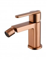 Grifo de bidet oro rosa cepillado modelo Roma de Imex