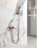 Imex serie ROMA oro rosa modelo grifo de ducha monomando