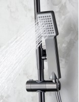 Imex ART termostática black gun metal teleducha