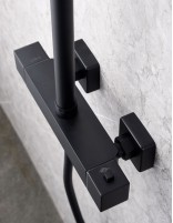 Imex ART termostática negra detalle