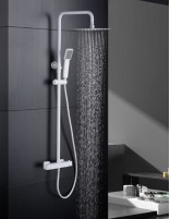 Imex Art termostática blanca modelo de columna de ducha