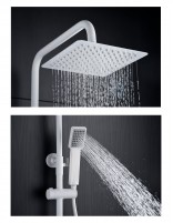 Imex Art termostática blanca detalle rociadores