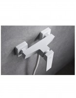 Imex ART grifo de ducha blanco detalle