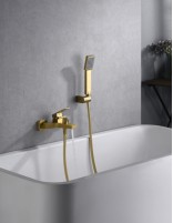 Imex ART grifo de bañera y ducha oro cepillado