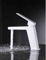 Grifo de lavabo blanco mate modelo Art de Imex