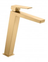 Grifo alto oro cepillado