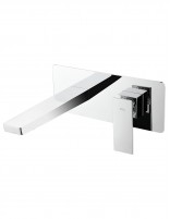Grifo de lavabo empotrado cuadrado