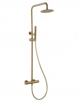 Columna de ducha termostática oro