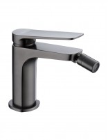 Grifo bidé redondo black gun metal