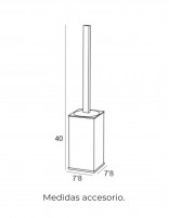 Escobillero de pie croquis