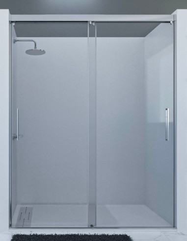 Mampara ducha sin perfil - inferior VALI de Seviban