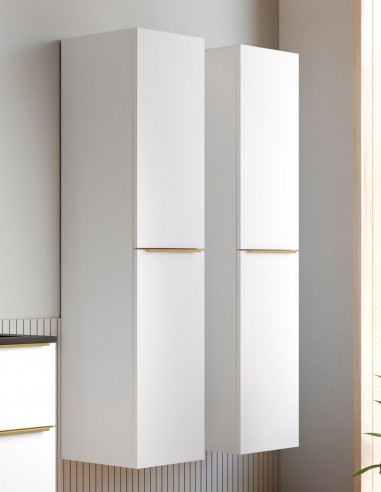 Auxiliar columna blanco - oro