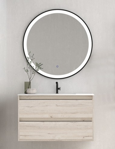 Mueble de baño con lavabo incluido decapé