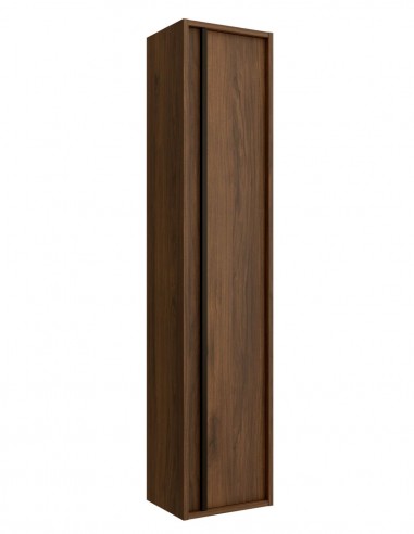 Mueble auxiliar baño Salgar nogal maya