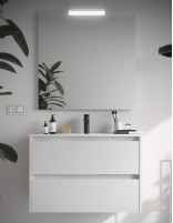 Mueble de baño Salgar modelo Noja white gloss