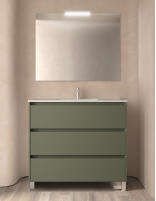 Mueble baño Salgar Noja green satin