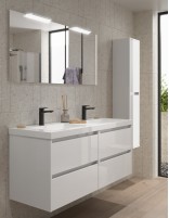Mueble baño Noja Salgar white gloss