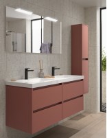 Mueble baño Noja Salgar red satin
