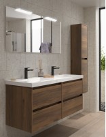 Mueble baño Noja Salgar nogal maya