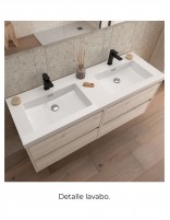 Mueble baño Noja Salgar lavabos