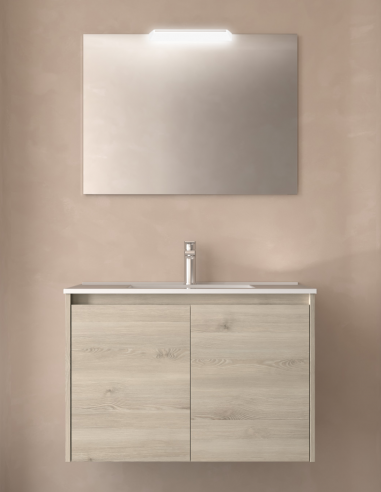 Mueble de baño Noja de Salgar natural